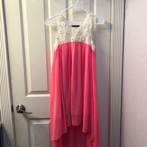 Girls high low Nordstrom dress